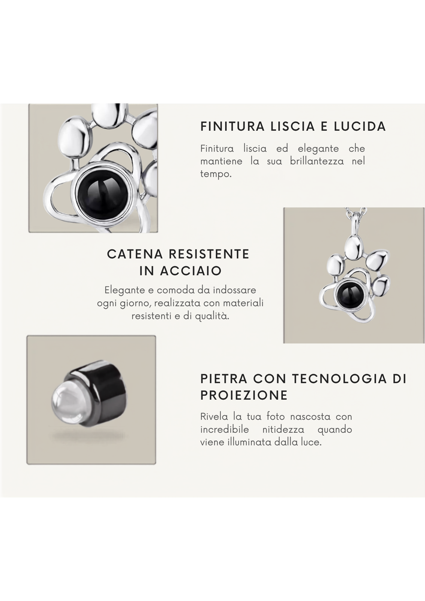 Collana Impronta Eterna